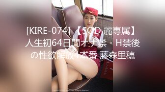 [KIRE-074] 【SOD 麗専属】人生初64日間オナ禁・H禁後の性欲解放4本番 藤森里穂