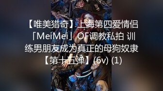 【唯美猎奇】上海第四爱情侣「MeiMei」OF调教私拍 训练男朋友成为真正的母狗奴隶【第十五弹】(6v) (1)