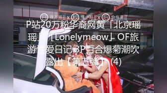 P站20万粉华裔网黄「北京瑶瑶」「Lonelymeow」OF旅游性爱日记 3P百合爆菊潮吹露出【第五弹】 (4)