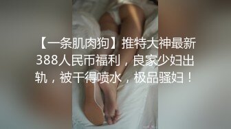 【一条肌肉狗】推特大神最新388人民币福利，良家少妇出轨，被干得喷水，极品骚妇！