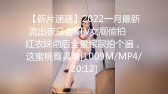 【新片速遞】2022一月最新流出夜总会KTV女厕偷拍❤️红衣妹前后全景尿尿拍个遍，这蜜桃臀真嫩[1009M/MP4/20:12]