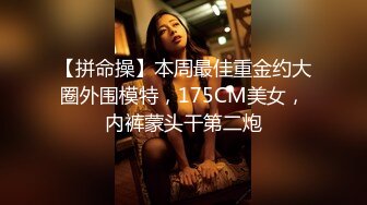 【拼命操】本周最佳重金约大圈外围模特，175CM美女，内裤蒙头干第二炮