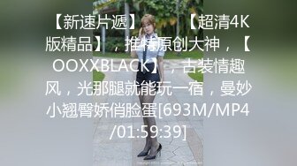 【新速片遞】 ♈♈♈【超清4K版精品】，推特原创大神，【OOXXBLACK】，古装情趣风，光那腿就能玩一宿，曼妙小翘臀娇俏脸蛋[693M/MP4/01:59:39]