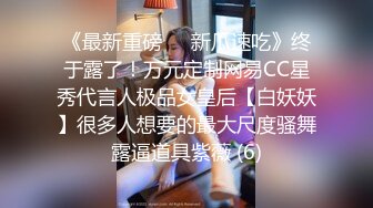 《最新重磅㊙️新瓜速吃》终于露了！万元定制网易CC星秀代言人极品女皇后【白妖妖】很多人想要的最大尺度骚舞露逼道具紫薇 (6)