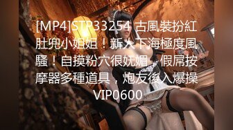 [MP4]STP33254 古風裝扮紅肚兜小姐姐！新人下海極度風騷！自摸粉穴很妩媚，假屌按摩器多種道具，炮友後入爆操 VIP0600