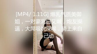 [MP4/ 1.11G] 爆乳气质美御姐，一对豪乳白又嫩，炮友操逼，大屌吸吮深喉，骑上来自己动