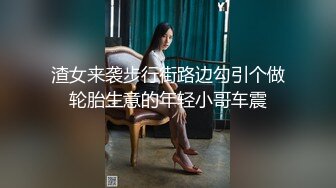 渣女来袭步行街路边勾引个做轮胎生意的年轻小哥车震